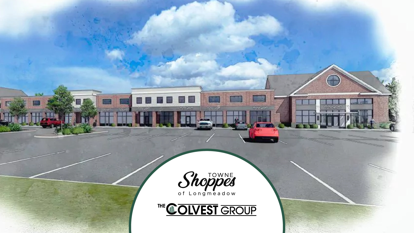 916 William St - Option B - Right Town Shoppes of Longmeadow concept art