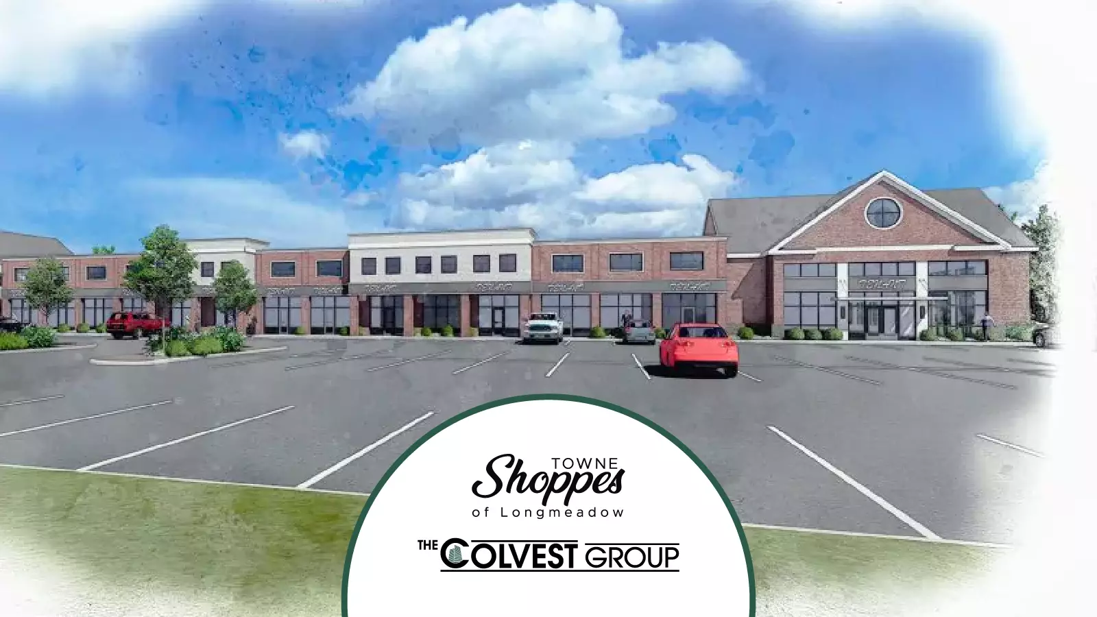 916 William St - Option B - Right Town Shoppes of Longmeadow concept art